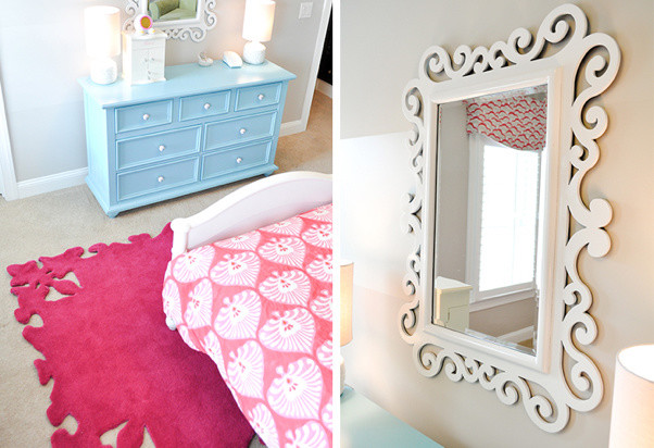 Example of a trendy kids' room design in Charlotte