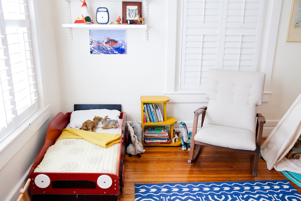This is an example of a bohemian kids' bedroom in Nashville.