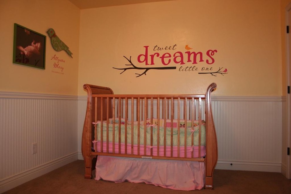 Inspiration for a traditional kids' bedroom in Salt Lake City.