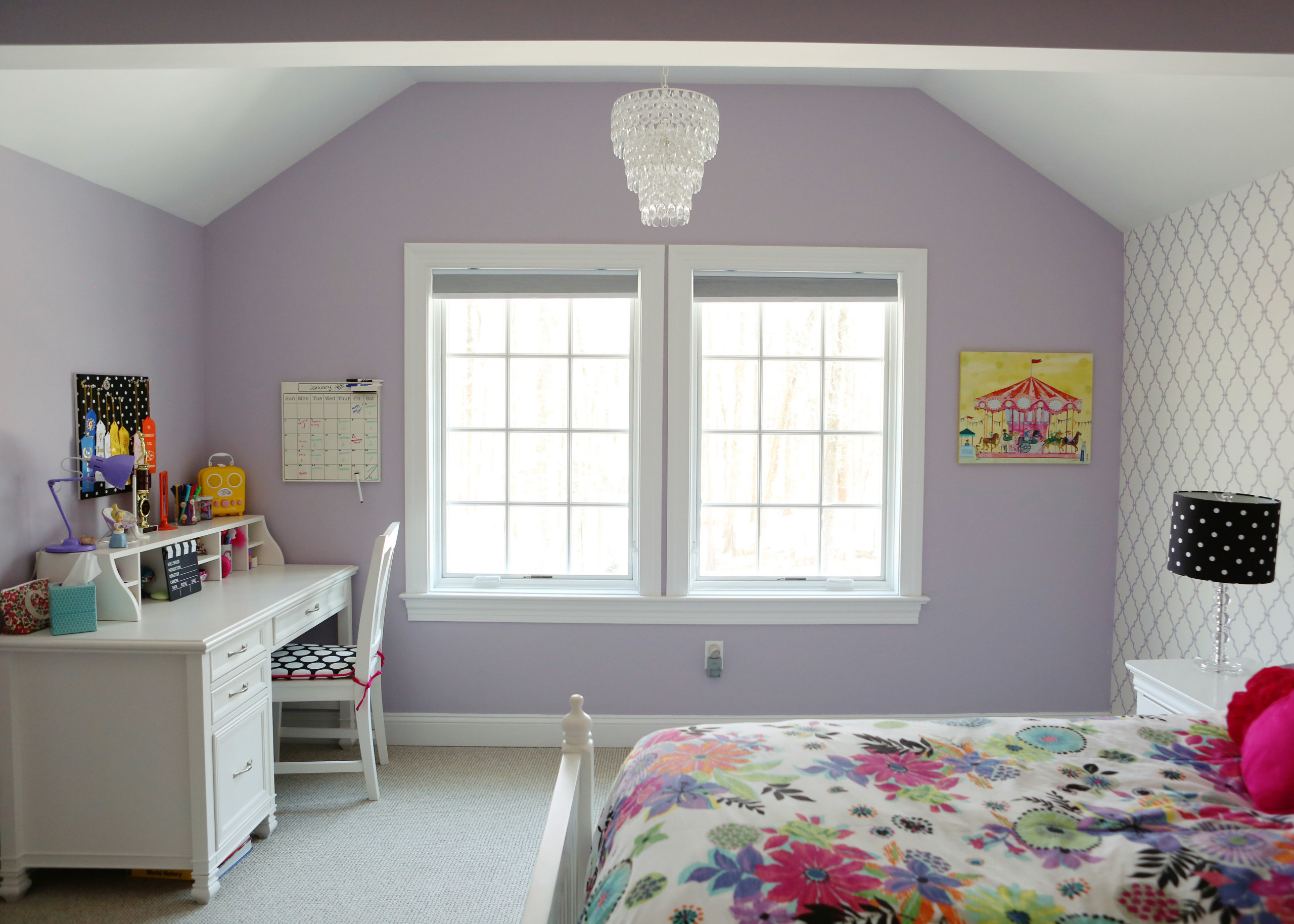 おしゃれな子供部屋 紫の壁 の画像 75選 22年4月 Houzz ハウズ