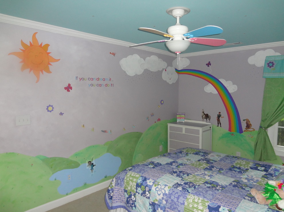 Example of a classic kids' room design in Chicago