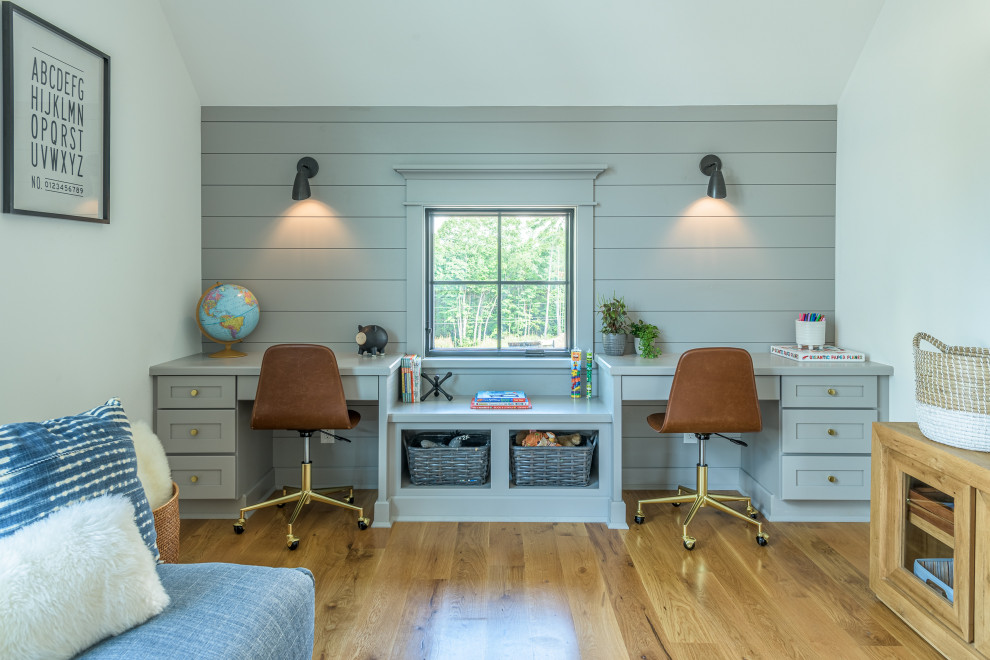 Design ideas for a country kids' bedroom in Boston.