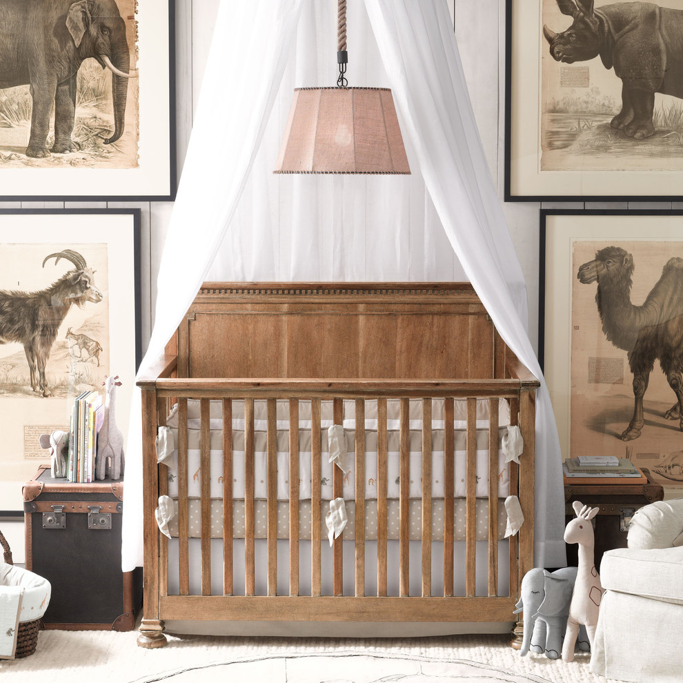 Design ideas for a traditional kids' bedroom in San Francisco.