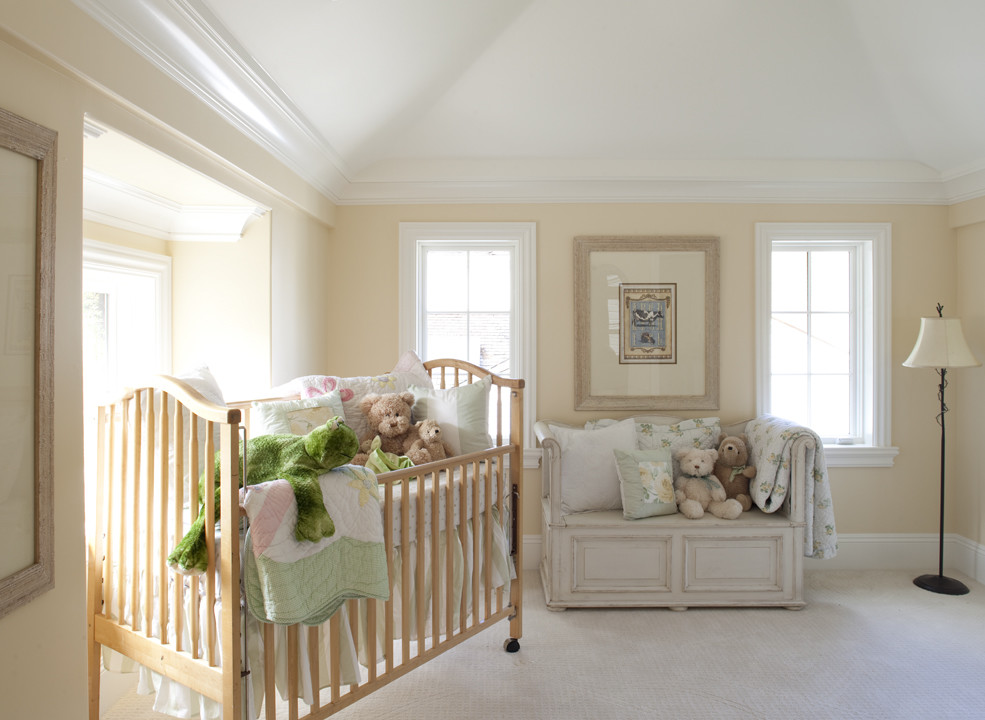 Example of a classic kids' room design in San Francisco