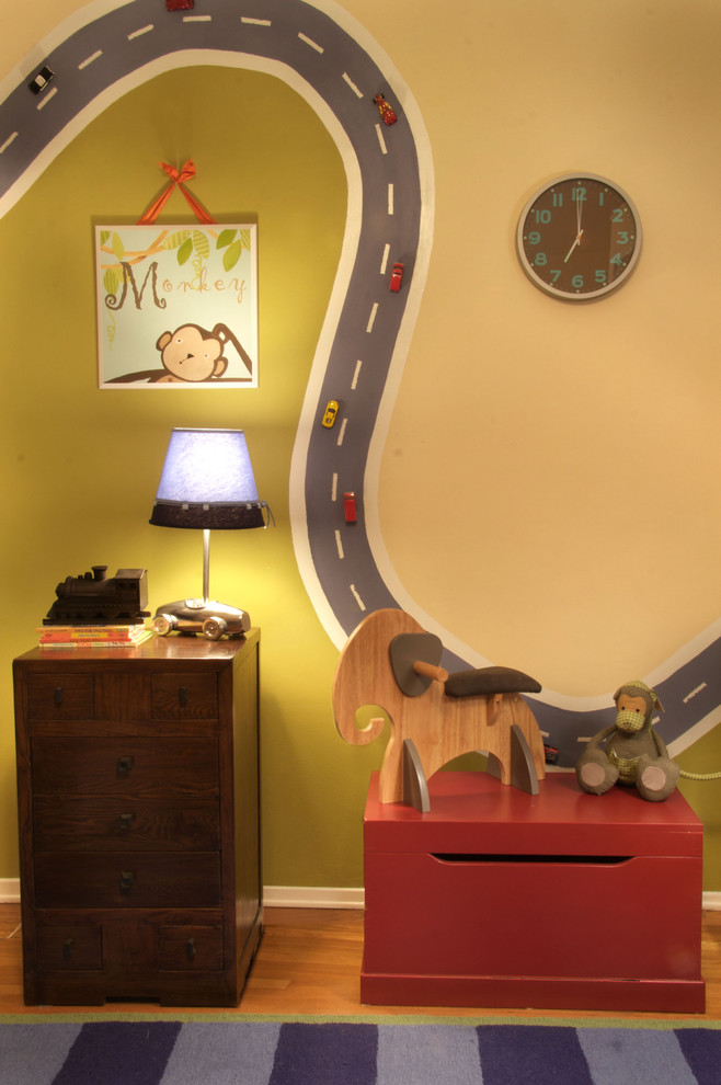 Inspiration for an eclectic kids' room remodel in Los Angeles