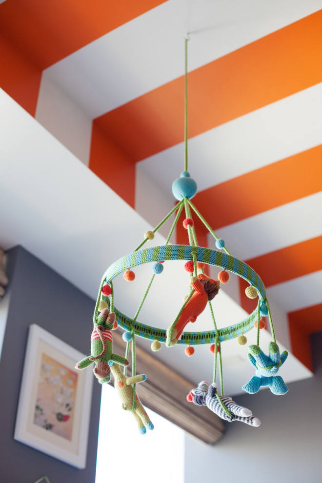 Inspiration for a contemporary kids' room remodel in San Francisco