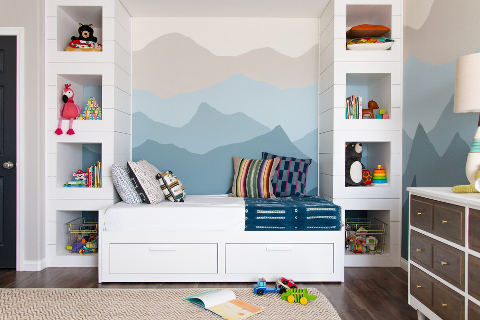 ラスベガスにあるトランジショナルスタイルのおしゃれな子供部屋の写真
