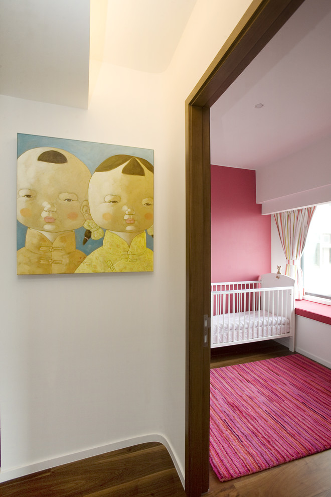 Inspiration for a contemporary kids' room remodel in Hong Kong