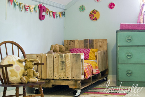 This is an example of a bohemian kids' bedroom in Other.