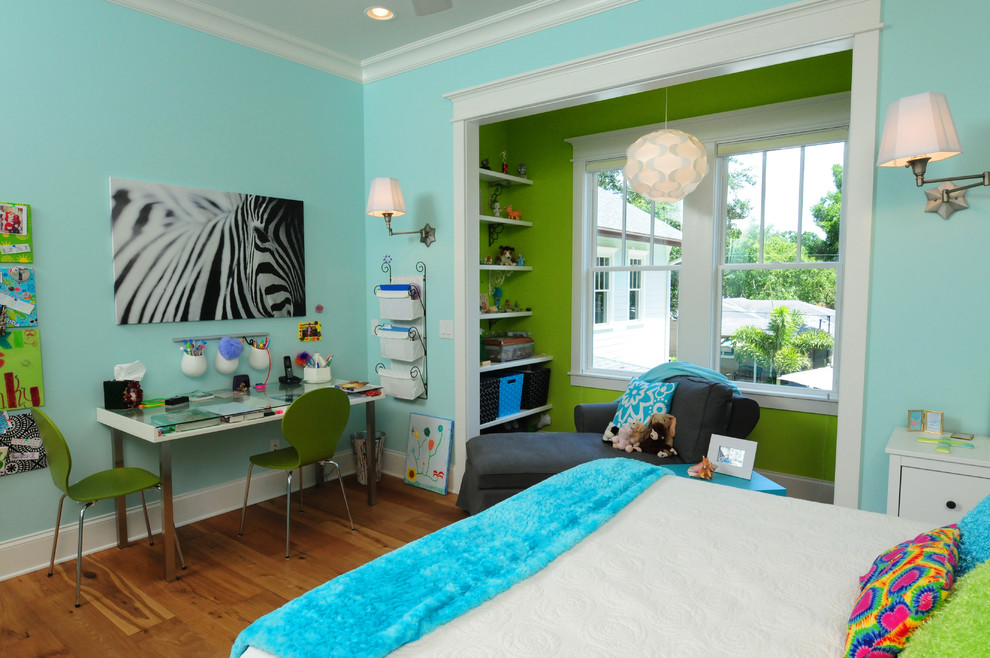 Modernes Kinderzimmer mit Schlafplatz in Tampa