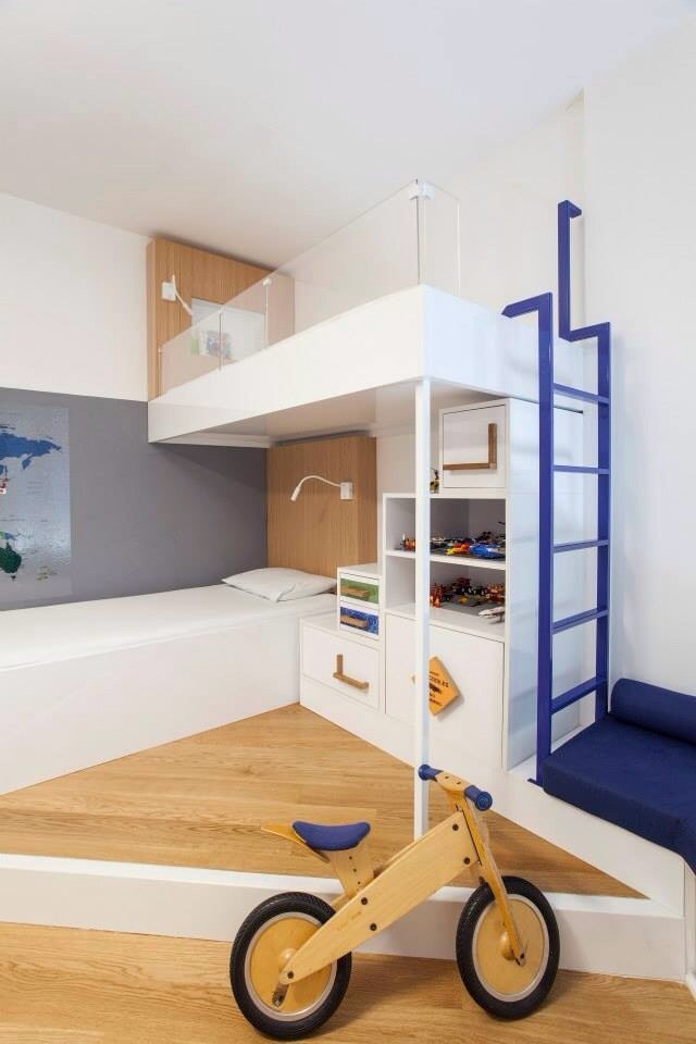 Inspiration for a modern kids' room remodel in Other
