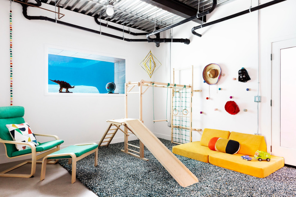 Design ideas for an urban kids' bedroom in Phoenix.