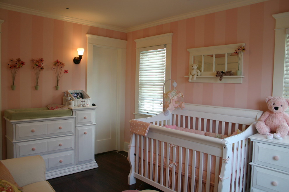 Inspiration for a traditional nursery in Charlotte.