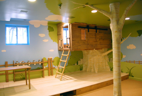 Immagine di una cameretta per bambini design