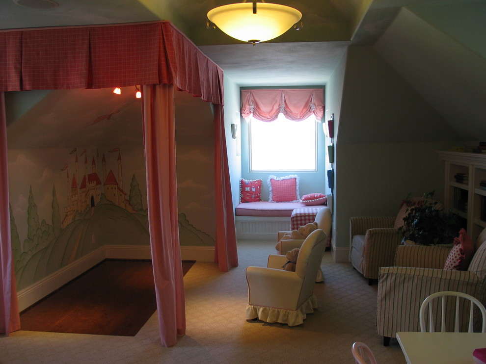 Example of a classic kids' room design in San Diego