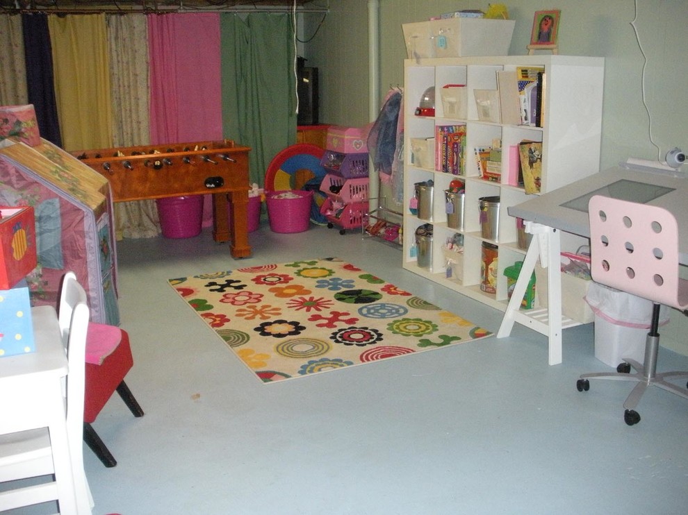 Bild på ett vintage barnrum