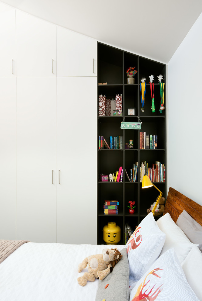 Inspiration for a modern kids' bedroom remodel in Melbourne