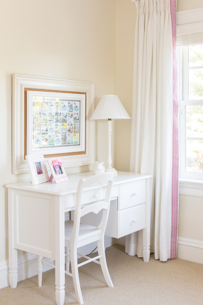 Preppy Girl's Bedroom Transitional Kids New Orleans by Reed