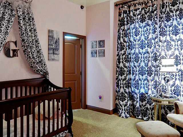 Example of a tuscan kids' room design in Dallas