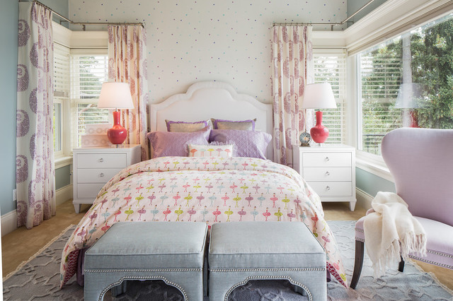 light blue girls bedroom