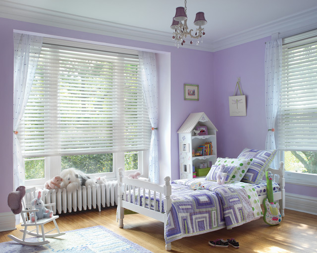purple bedrooms for little girls