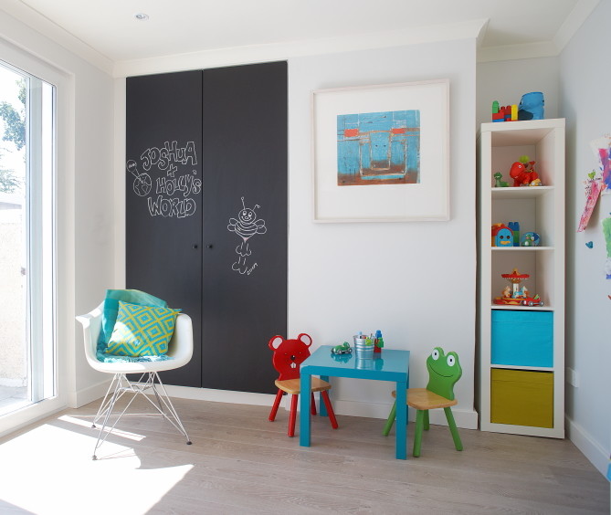 Inspiration for a contemporary kids' bedroom in Dublin.