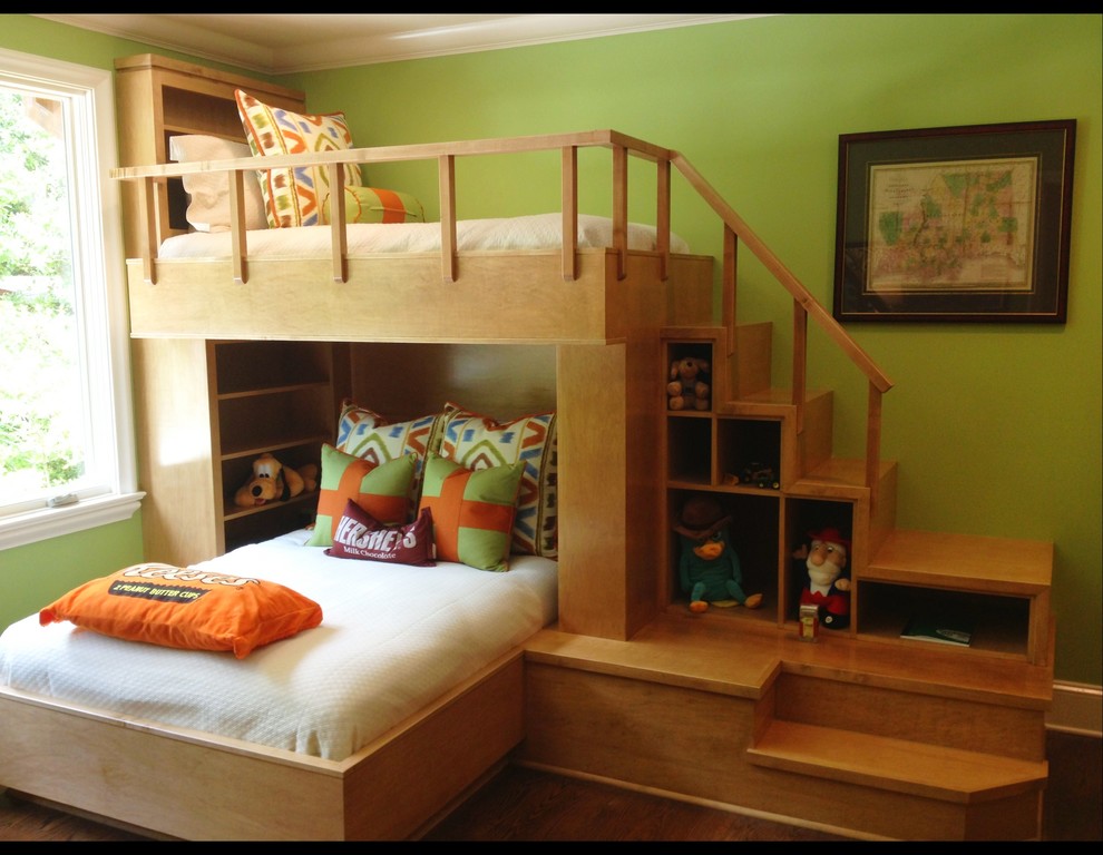 Design ideas for a classic kids' bedroom in Jackson.