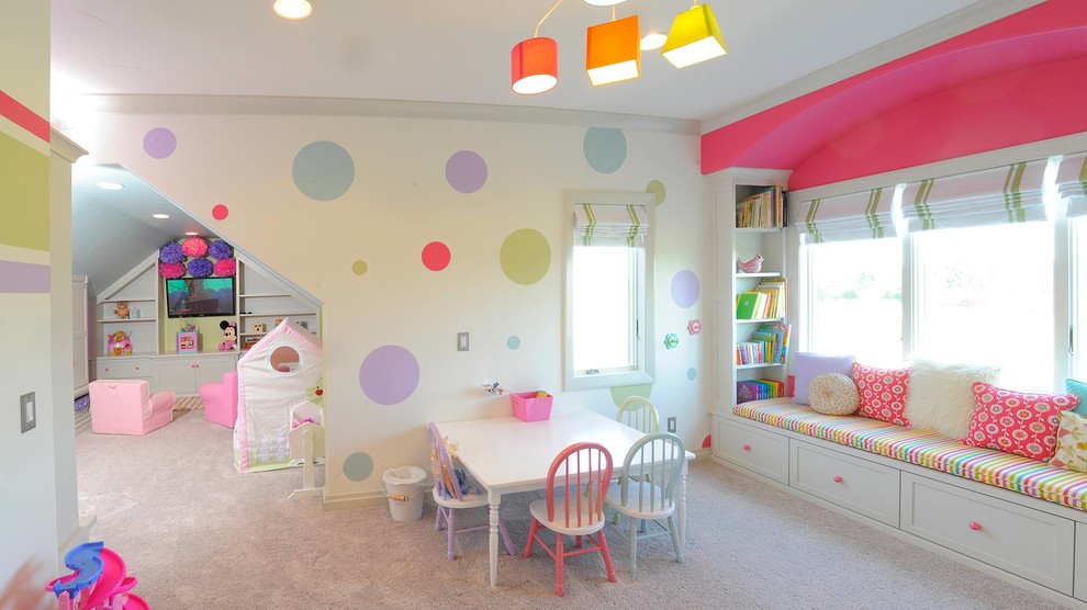 クリーブランドにあるトランジショナルスタイルのおしゃれな子供部屋の写真