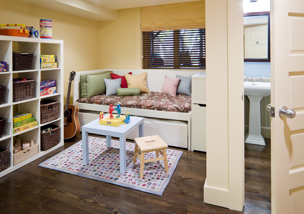 Example of an eclectic playroom design in Boston