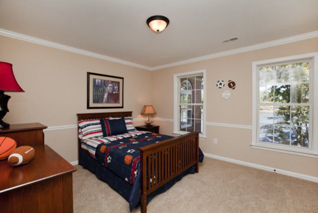 Example of a classic kids' room design in Charlotte