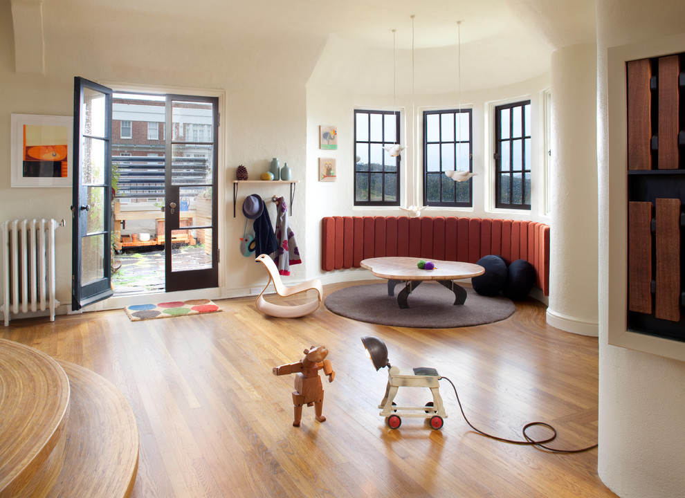 Inspiration for a modern playroom remodel in San Francisco