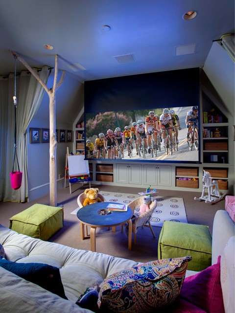 Savant Controlled Contentment - Traditional - Home Cinema - Charlotte - by  Moore Audio Design | Houzz IE