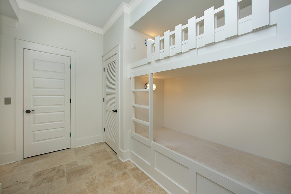 Example of a beach style kids' room design in Atlanta