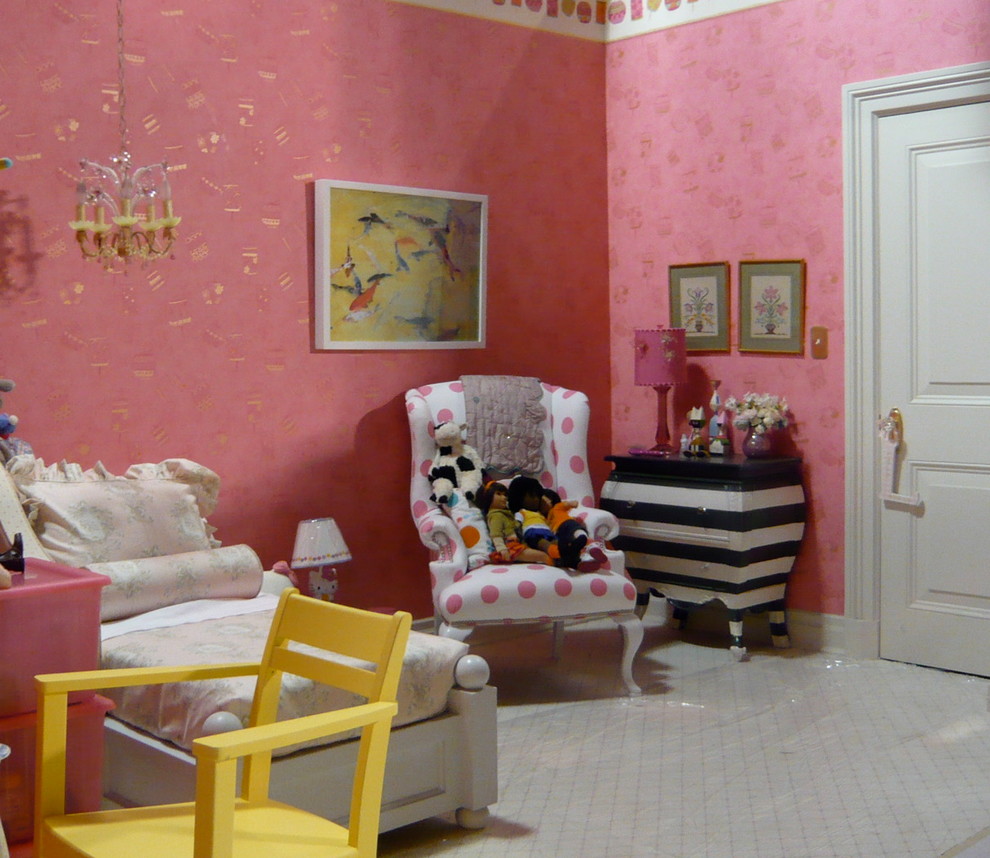 ニューヨークにあるトラディショナルスタイルのおしゃれな子供部屋の写真