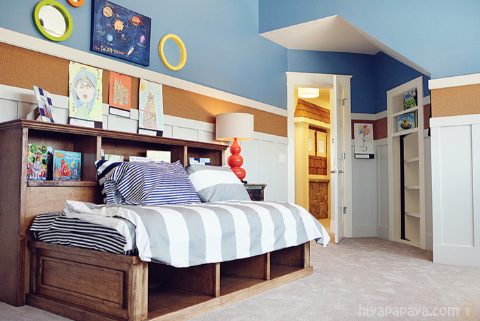 Inspiration for an eclectic kids' room remodel in Salt Lake City