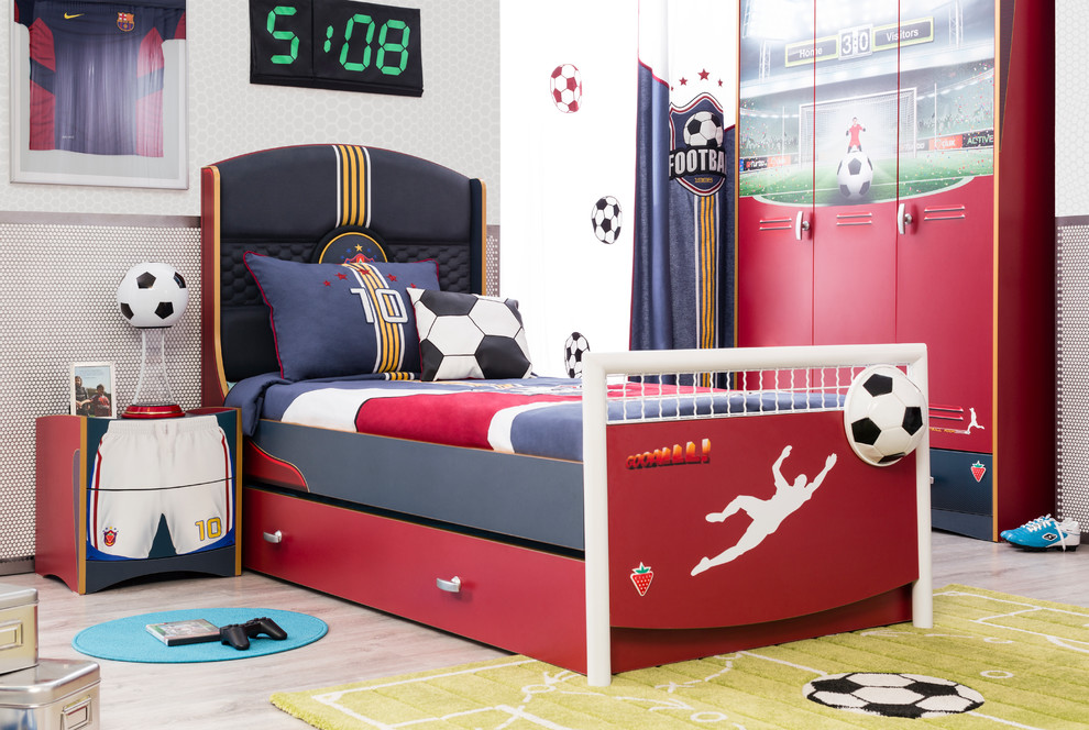 Soccer Kids Bedroom Modern Kids Miami By Turbo Beds Houzz   Soccer Kids Bedroom Turbo Beds Img~f691111904db2dd0 9 5094 1 Ff67bd3 