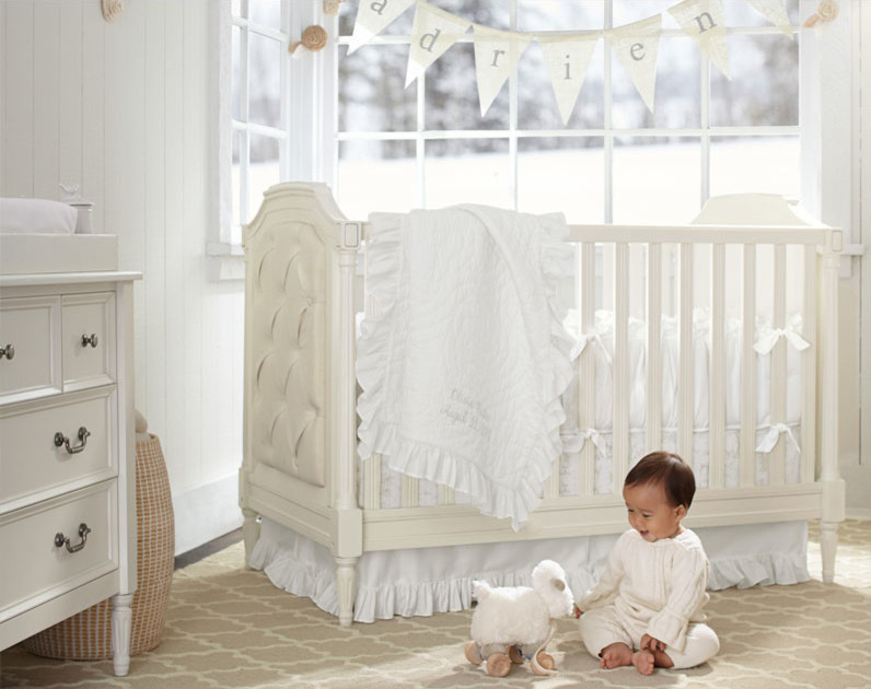 Inspiration for a timeless nursery remodel in San Francisco