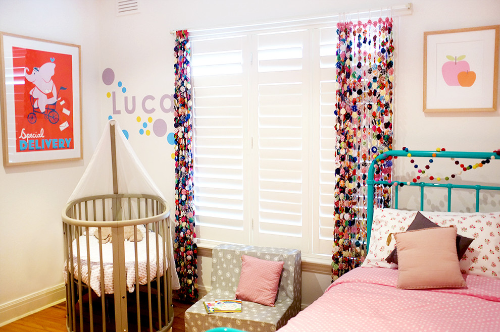 This is an example of a contemporary kids' bedroom in Melbourne.