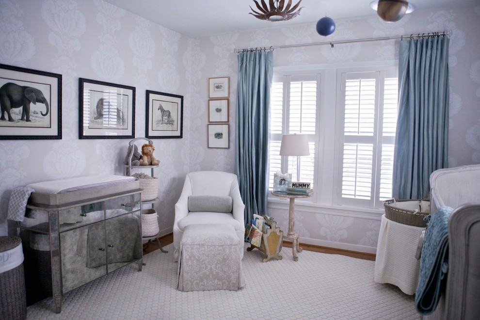 Inspiration for a timeless kids' room remodel in Houston
