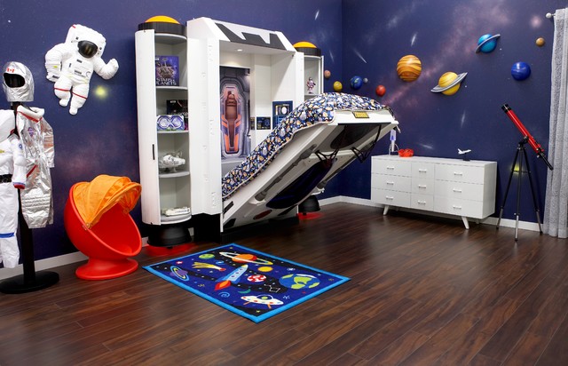 Spaceship Bed Eclectic Kids Vancouver By Fable Bedworks Houzz Au