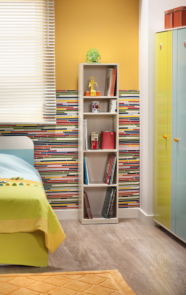 Inspiration for a modern gender-neutral kids' bedroom remodel in Miami