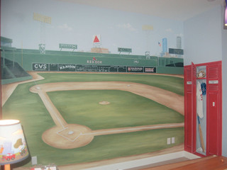 Boston Red Sox/Fenway Park mural MLB-BRS-CDS12006S