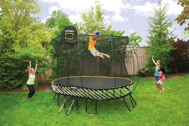 Springfree Trampolines - Contemporary - Kids - San Francisco - by Terra  Kids Outdoor | Houzz IE