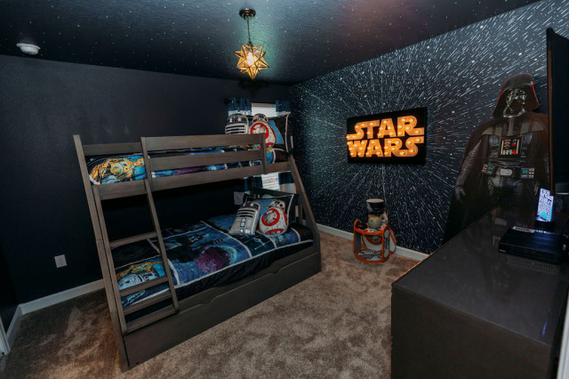 dorp artillerie Prestige Star Wars bedroom - Contemporary - Kids - Orlando - by Angela Herrera  Design | Houzz