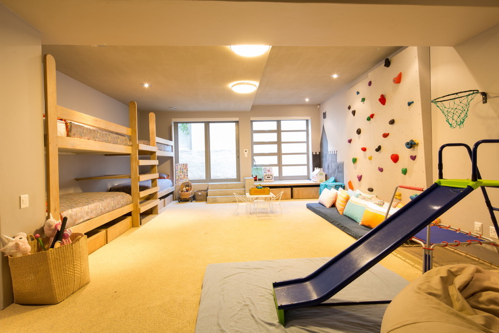 Beach style kids' bedroom in Other.