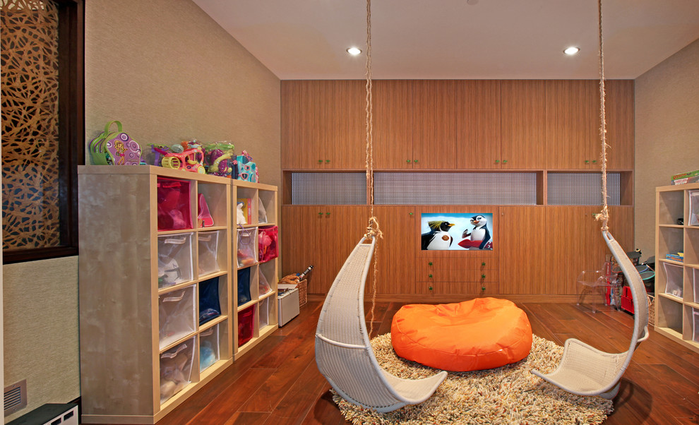 Idéer för att renovera ett funkis barnrum kombinerat med lekrum