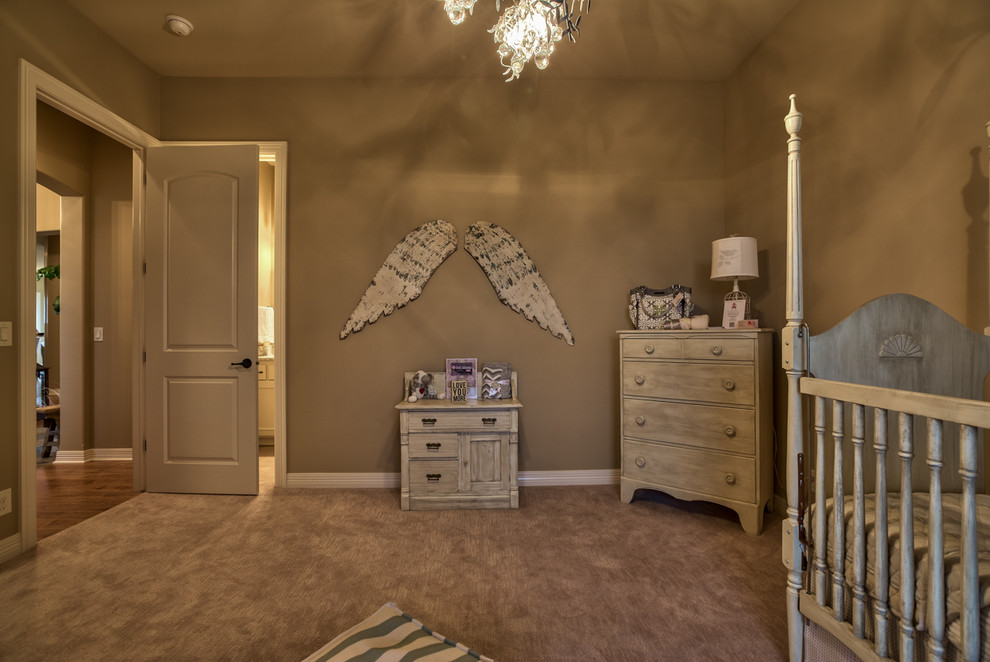 Inspiration for a transitional kids' room remodel in Omaha
