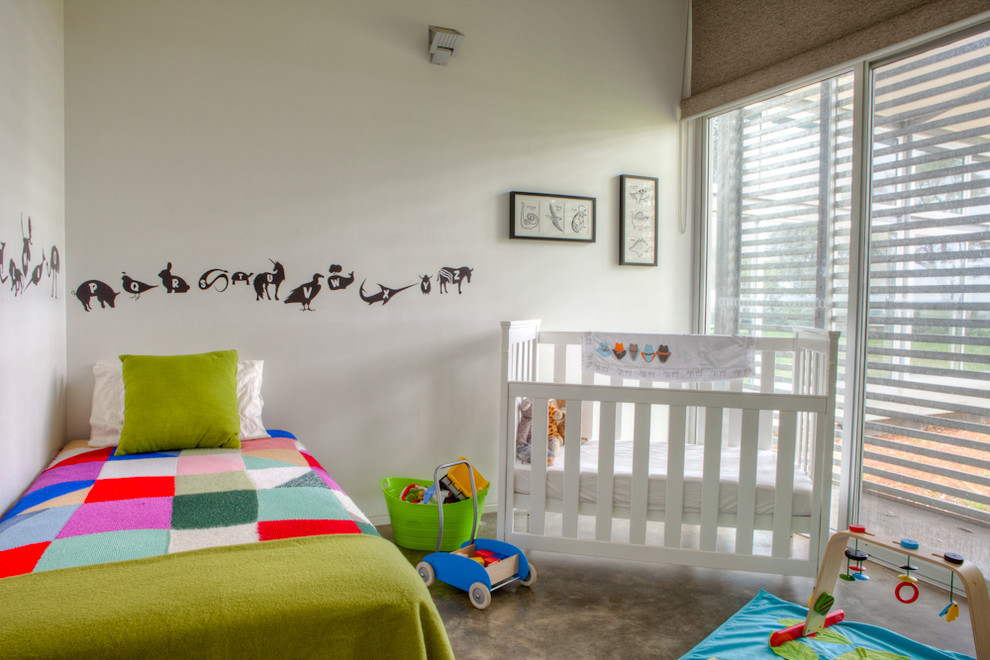 Example of a trendy kids' room design in Perth