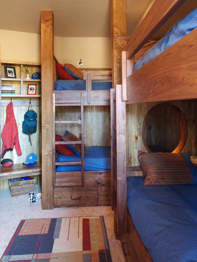 This is an example of a modern kids' bedroom in Denver.
