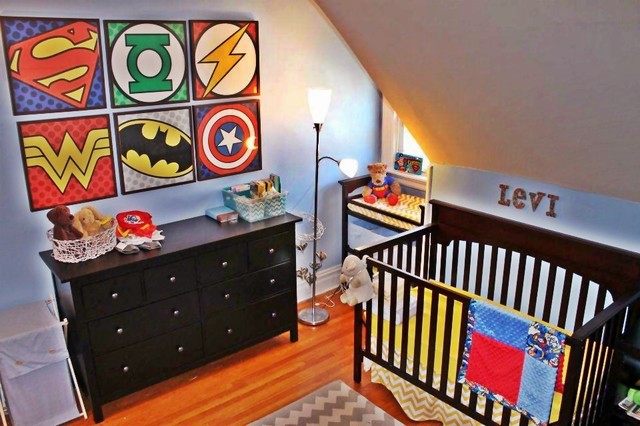 Super Hero Nursery - Contemporain - Chambre d'Enfant - New York | Houzz